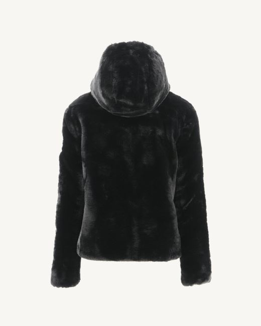 Jott Reversible Down Jacket Black Gala