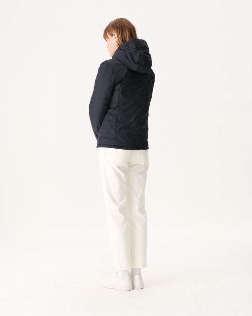 Jott Reversible Down Jacket Black/Light Pink Vienne