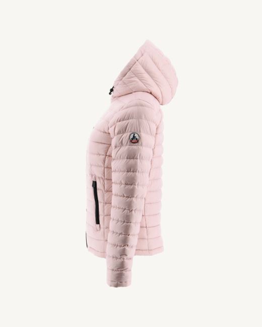 Jott Reversible Down Jacket Black/Light Pink Vienne