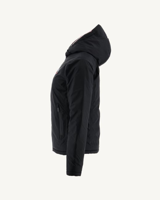 Jott Reversible Down Jacket Black/Light Pink Vienne