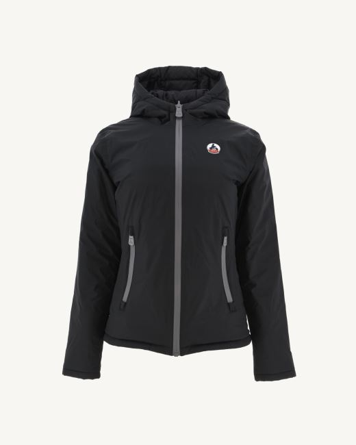 Jott Reversible Down Jacket Noir Vienna
