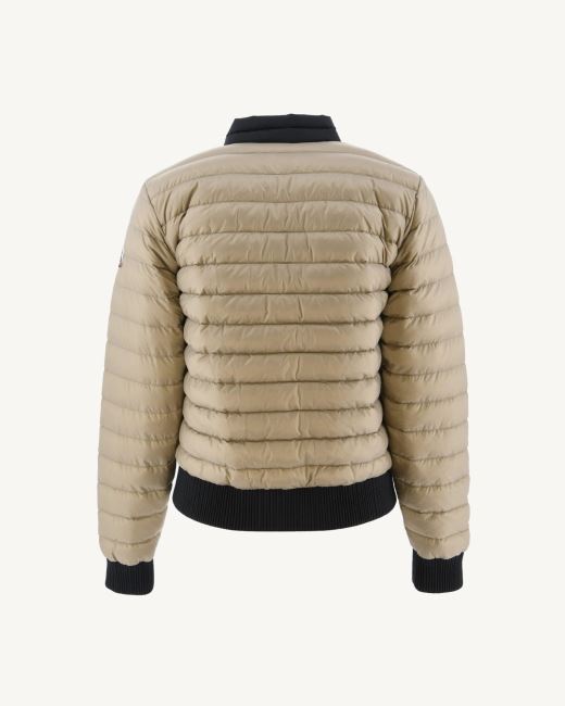 Jott Reversible Down Jacket Noir/Beige Hanoi