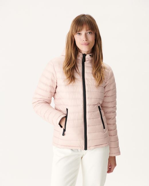 Jott Reversible Down Jacket Noir/Rose Pale Vienna