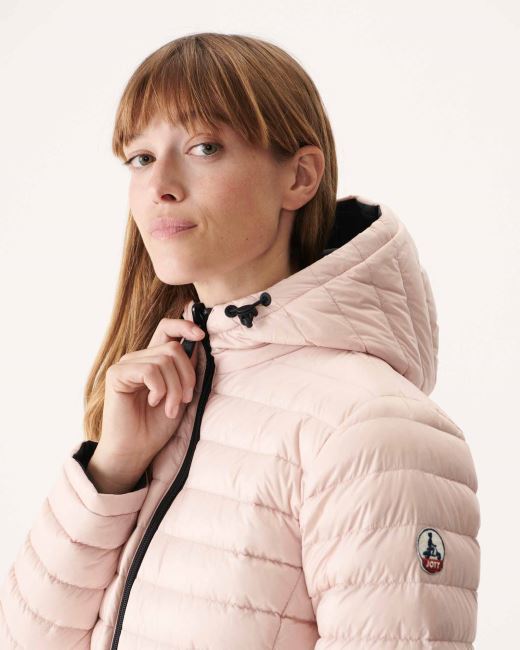 Jott Reversible Down Jacket Noir/Rose Pale Vienna