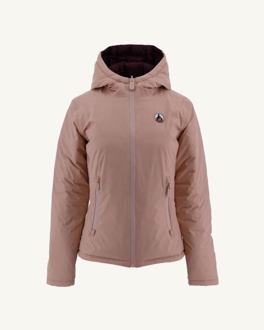 Jott Reversible Down Jacket Rose Pale/Aubergine Vienna