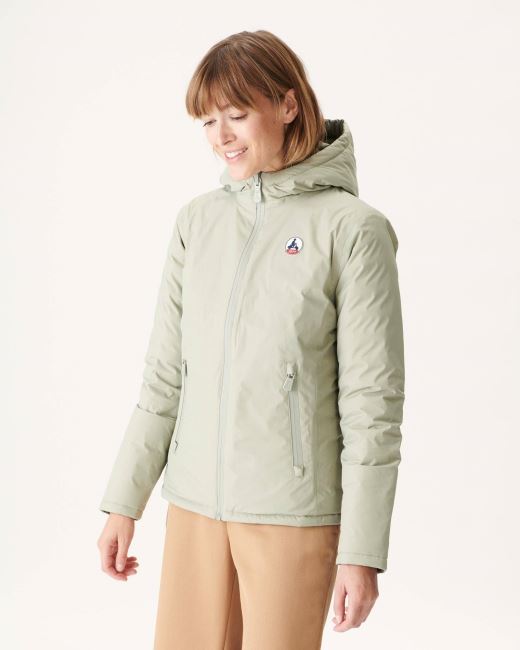 Jott Reversible Down Jacket Sauge/Army Vienna