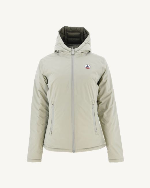 Jott Reversible Down Jacket Sauge/Army Vienna