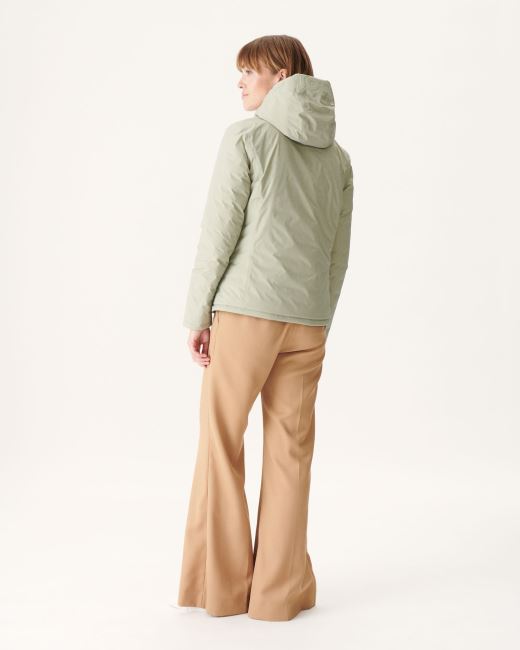 Jott Reversible Down Jacket Sauge/Army Vienna