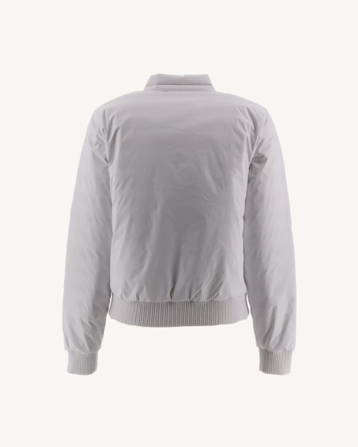 Jott Reversible Down Jacket White/Navy Blue Hanoi