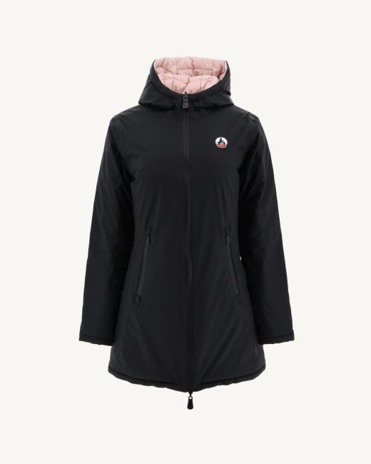 Jott Reversible Light Down Jacket Black/Light Pink Moscou