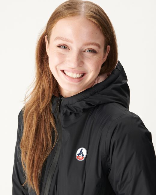 Jott Reversible Light Down Jacket Black/Light Pink Moscou