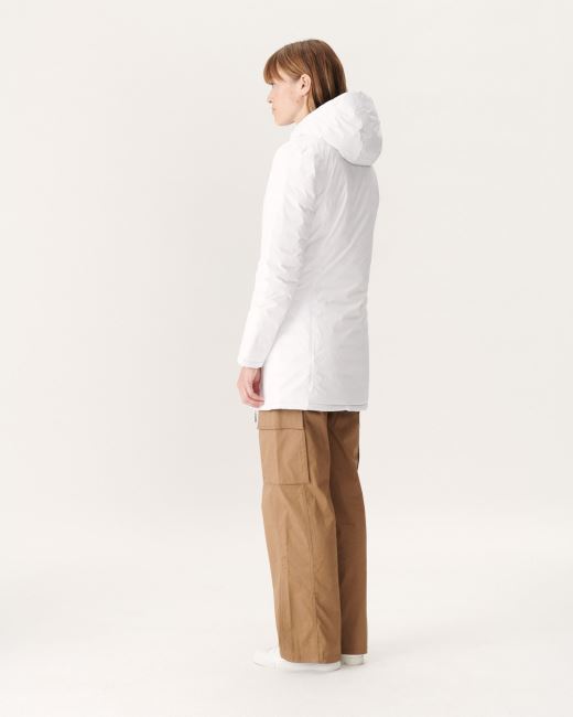 Jott Reversible Light Down Jacket Blanc/Marine Moscou