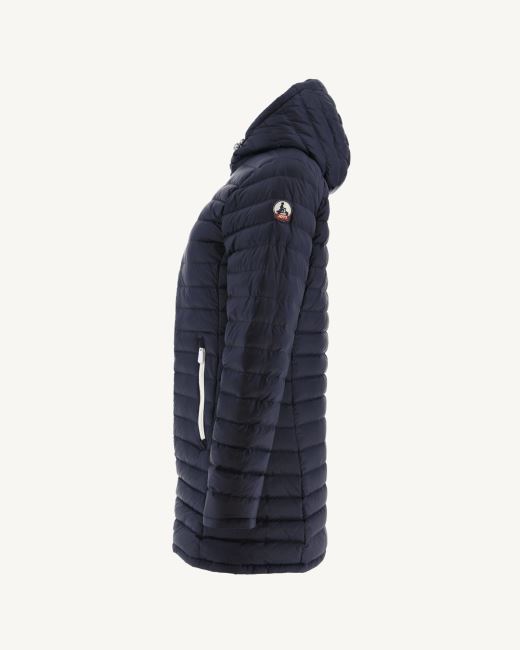 Jott Reversible Light Down Jacket Blanc/Marine Moscou