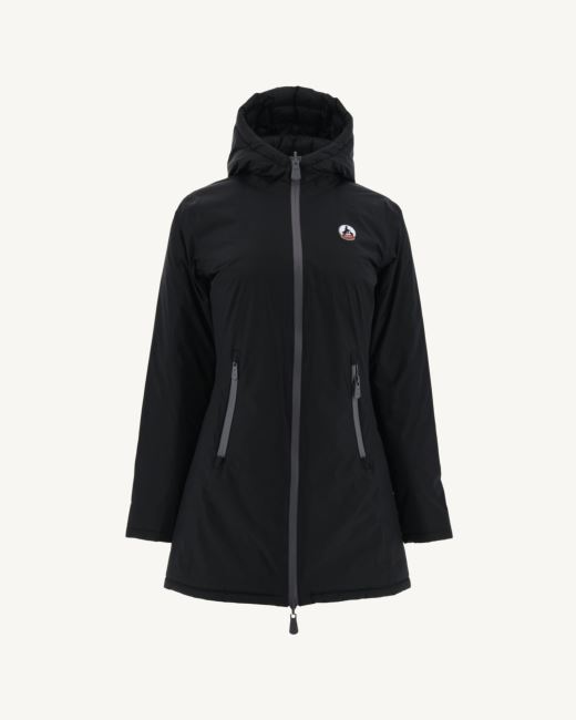 Jott Reversible Light Down Jacket Noir Moscou