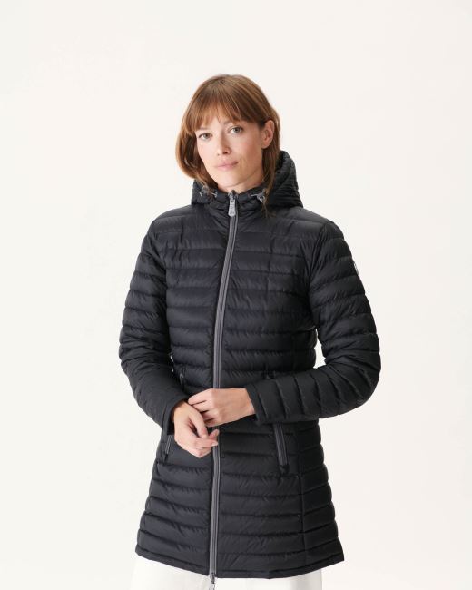 Jott Reversible Light Down Jacket Noir Moscou