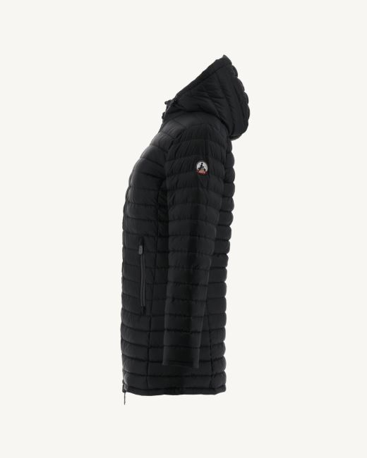 Jott Reversible Light Down Jacket Noir Moscou