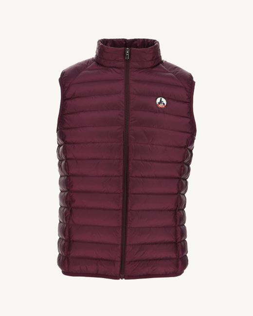 Jott Sleeveless Down Jacket Aubergine Tom