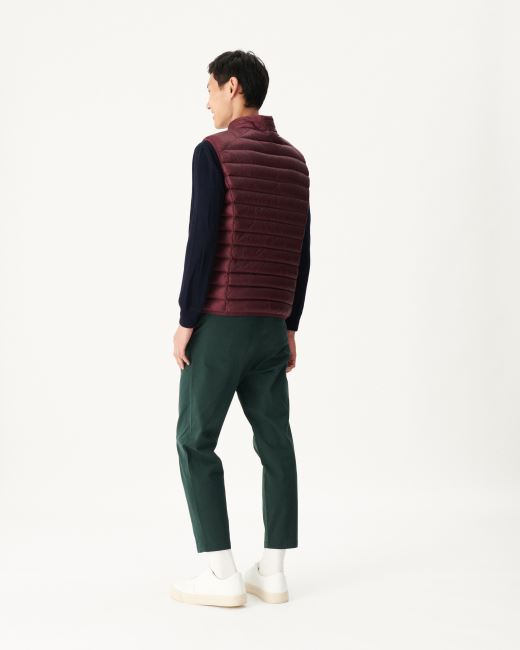 Jott Sleeveless Down Jacket Aubergine Tom