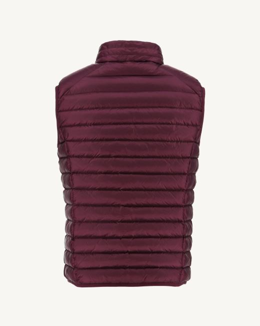 Jott Sleeveless Down Jacket Aubergine Tom
