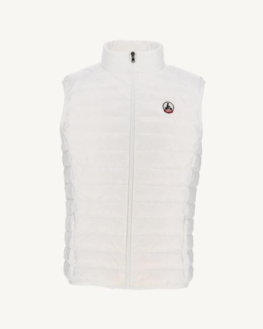 Jott Sleeveless Down Jacket Blanc Tom