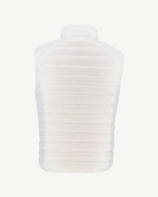Jott Sleeveless Down Jacket Blanc Tom