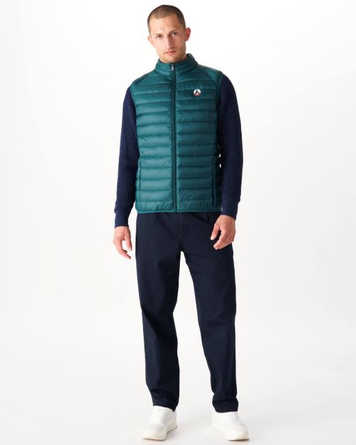 Jott Sleeveless Down Jacket Vert Fonce Tom
