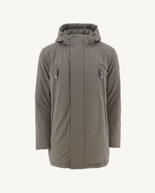 Jott Taupe Down Jacket Iceberg