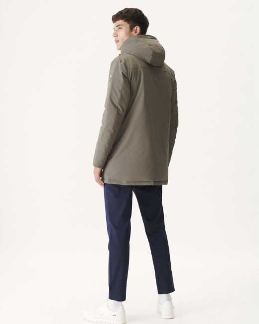 Jott Taupe Down Jacket Iceberg