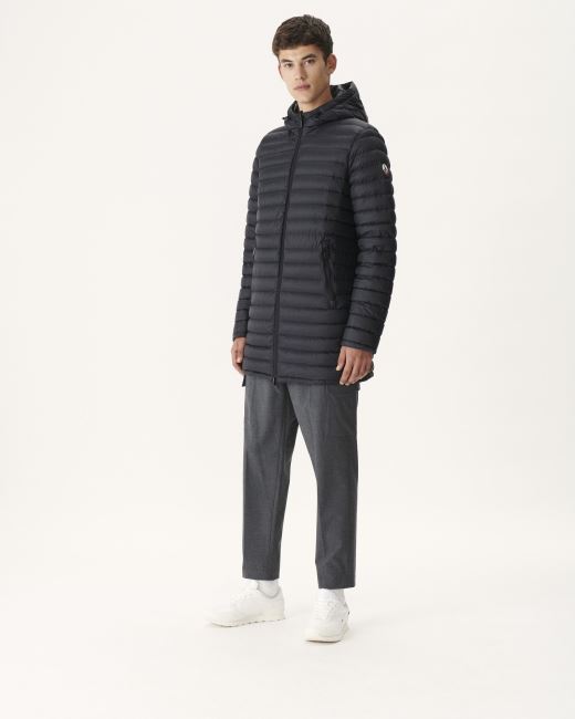 Jott Tonal Military Print/Black Reversible Light Down Jacket Amsterdam