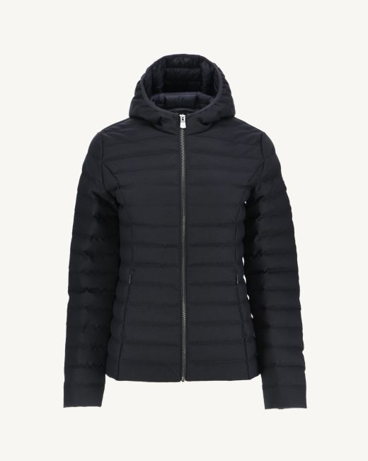 Jott Warm Marine Hooded Down Jacket Cloe