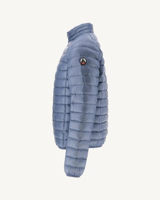 Jott Washed Blue Lightweight Down Jacket Mat