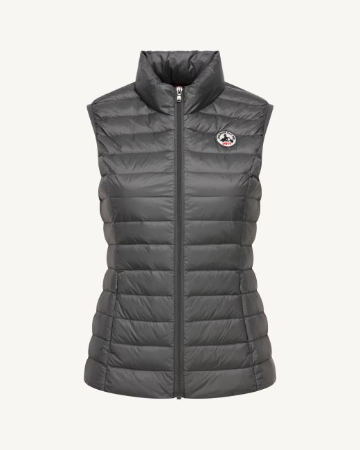 Light Sleeveless Down Jacket Anthracite Seda Jott