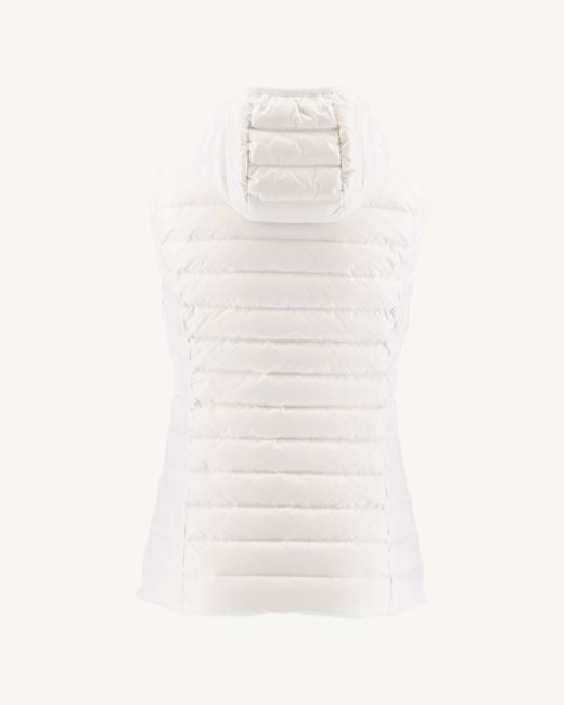 Light Sleeveless Down Jacket Blanc Mali Jott