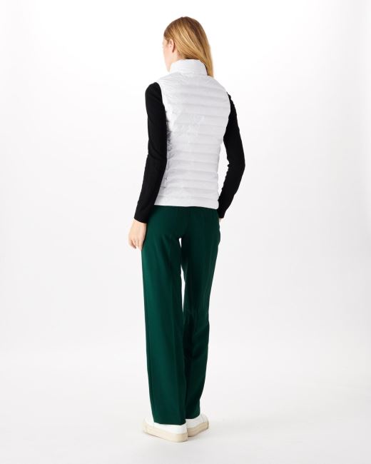 Light Sleeveless Down Jacket Blanc Seda Jott