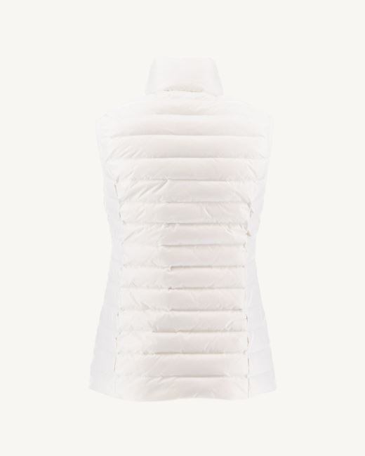 Light Sleeveless Down Jacket Blanc Seda Jott