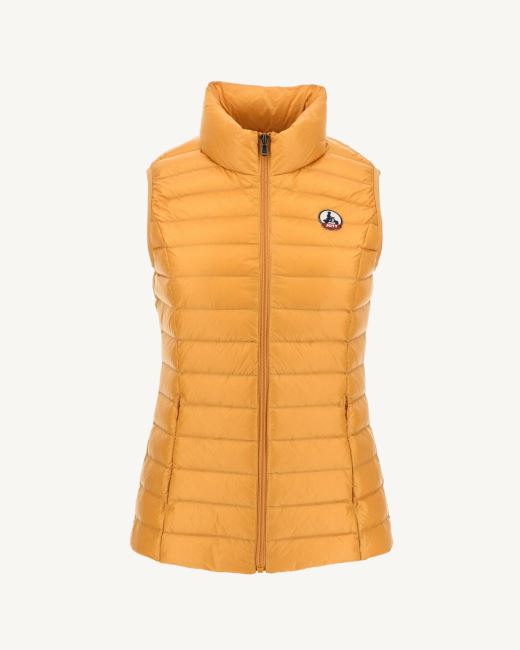 Light Sleeveless Down Jacket Moutarde Seda Jott