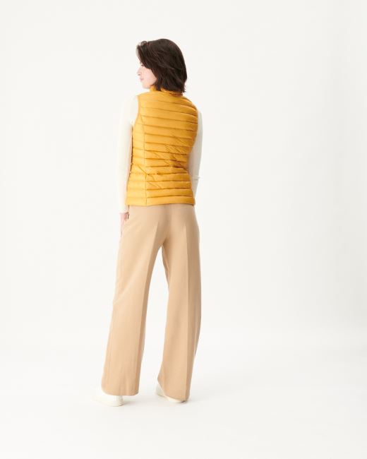 Light Sleeveless Down Jacket Moutarde Seda Jott