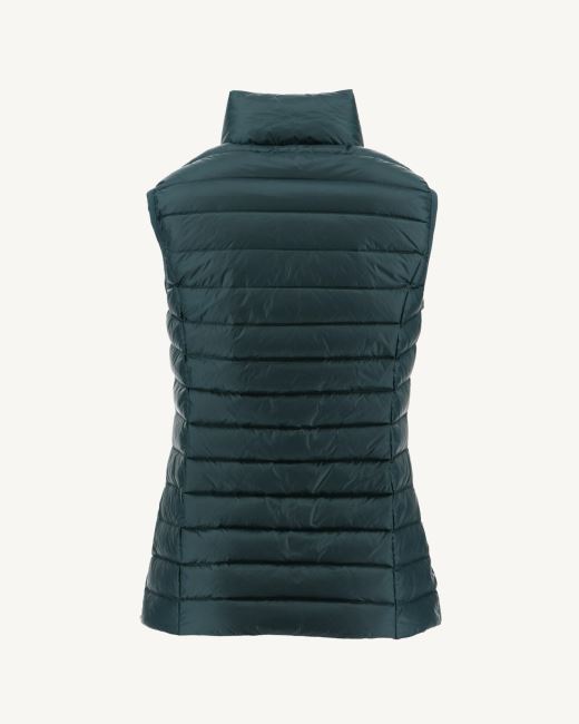 Light Sleeveless Down Jacket Vert Fonce Seda Jott