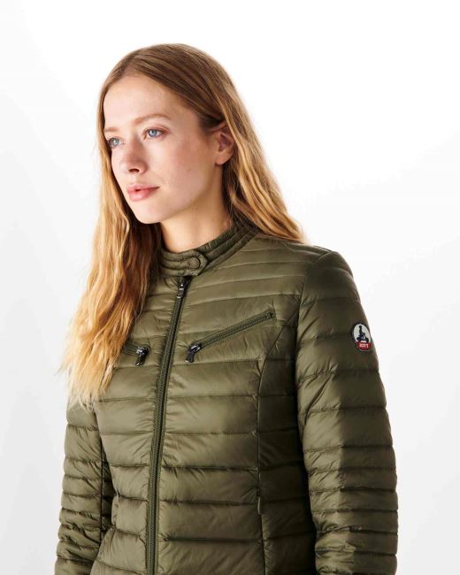 Lightweight Down Jacket Army Nina Jott