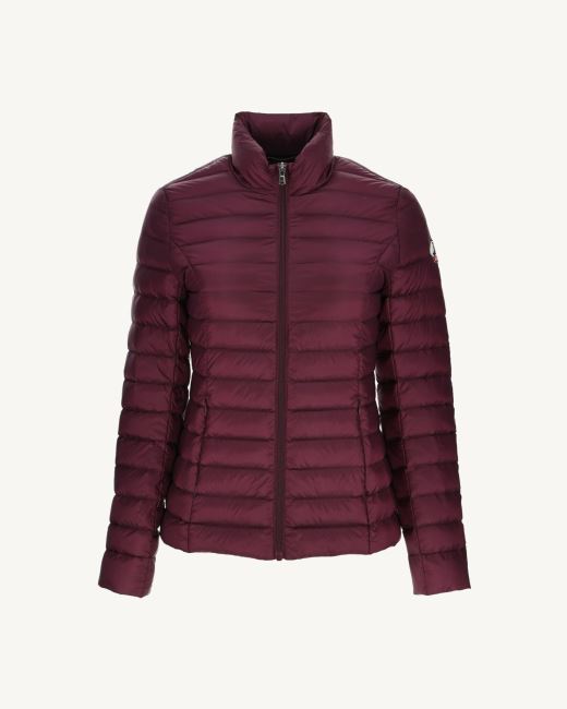 Lightweight Down Jacket Aubergine Cha Jott