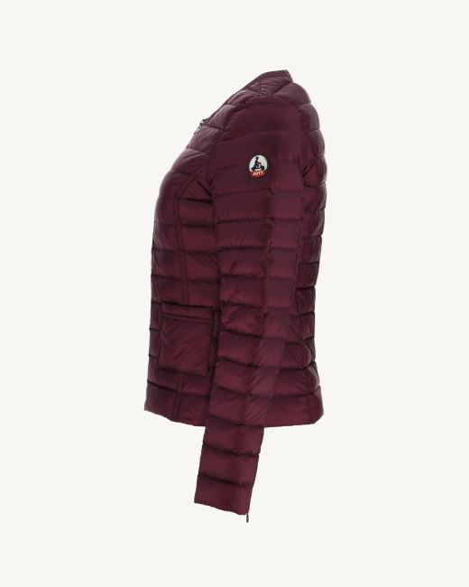Lightweight Down Jacket Aubergine Douda Jott