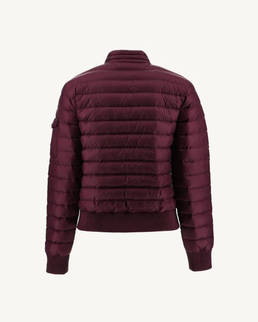 Lightweight Down Jacket Aubergine Emmy Jott