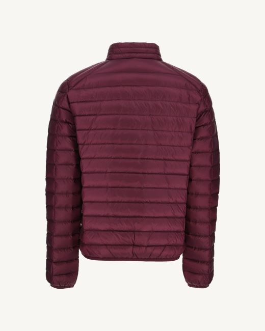 Lightweight Down Jacket Aubergine Mat Jott