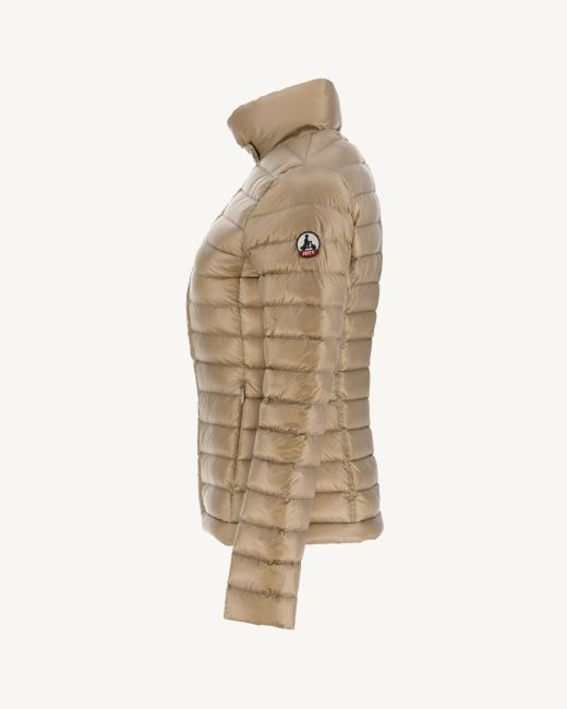Lightweight Down Jacket Beige Anna Jott