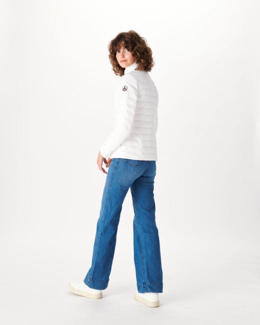 Lightweight Down Jacket Blanc Cha Jott