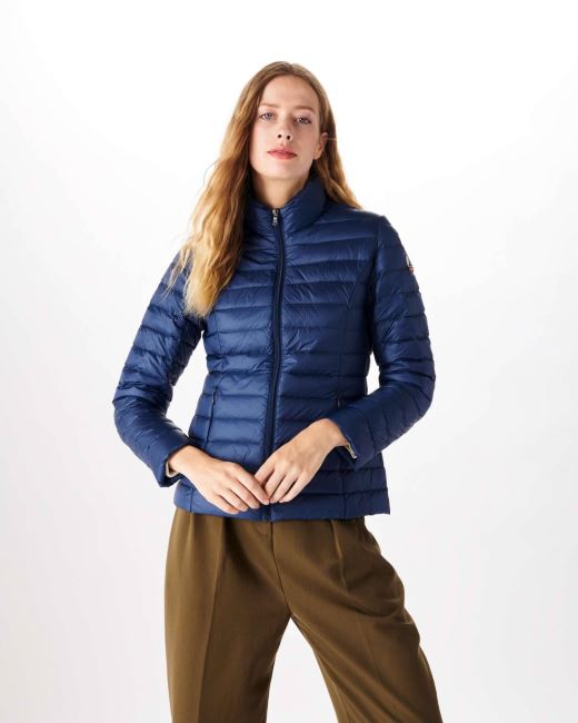 Lightweight Down Jacket Blue Abysse Cha Jott