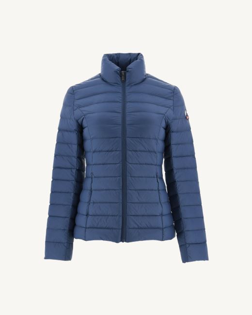 Lightweight Down Jacket Blue Jeans Cha Jott