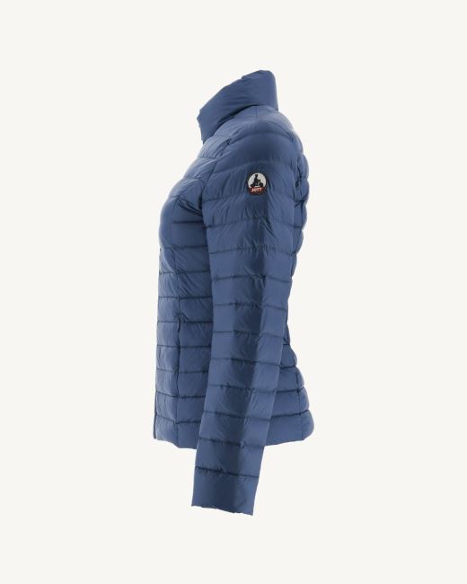 Lightweight Down Jacket Blue Jeans Cha Jott