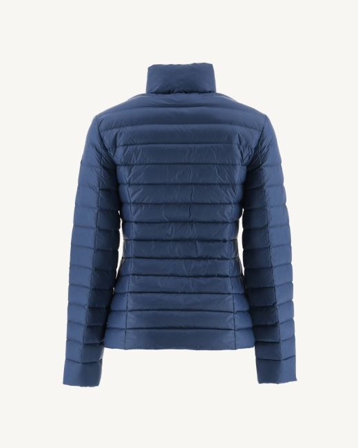 Lightweight Down Jacket Blue Jeans Cha Jott