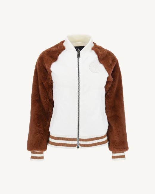 Lightweight Down Jacket Caramel Arya Jott